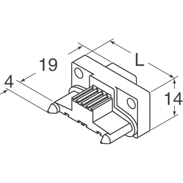 QR/P8-20P-C(01) Hirose Electric Co Ltd  Alloggiamenti per connettori backplane